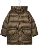 الصورة 1 من Emporio Armani Kids معطف منفوخ بغطاء رأس