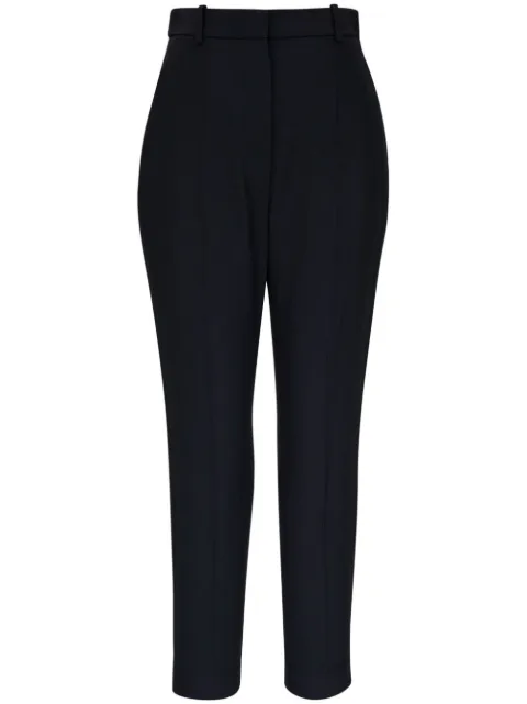 Alexander McQueen pantalones de vestir con tiro alto