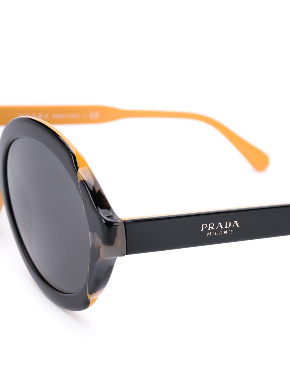 фото Prada Eyewear солнцезащитные очки в круглой оправе