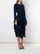 Olympiah Chipre ruffle midi dress