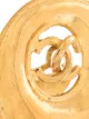 Chanel Pre-Owned CC button earrings