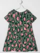 Kenzo Kids فستان بطبعة غابة