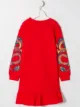 الصورة 2 من Kenzo Kids فستان قصير بشعار
