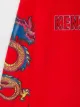Kenzo Kids فستان قصير بشعار