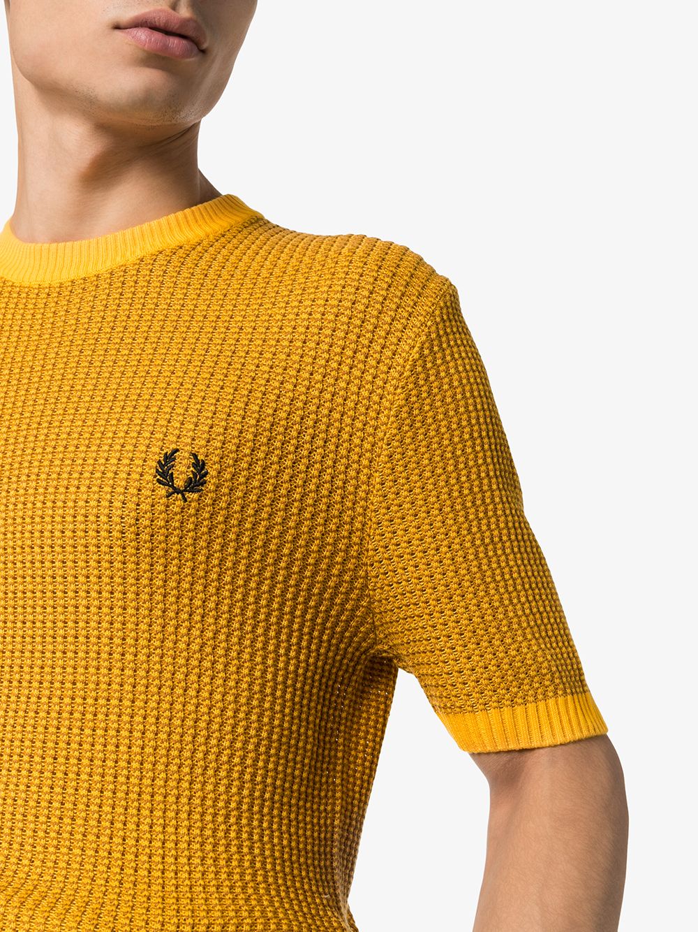 фото Fred Perry вязаная футболка