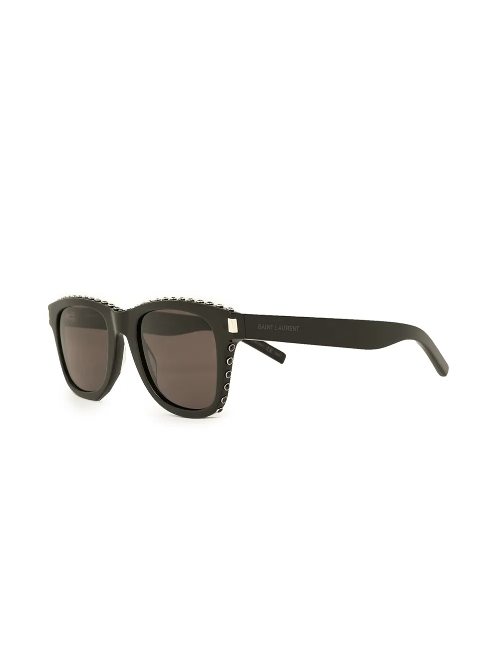 Saint Laurent Eyewear Zonnebril met vierkant montuur - Zwart