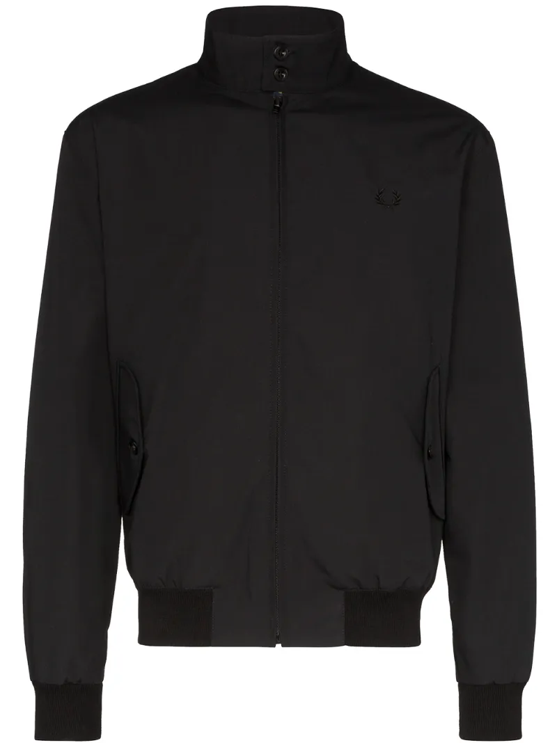 Fred Perry Jackets FRED PERRY HARRINGTON BOMBER JACKET - BLACK