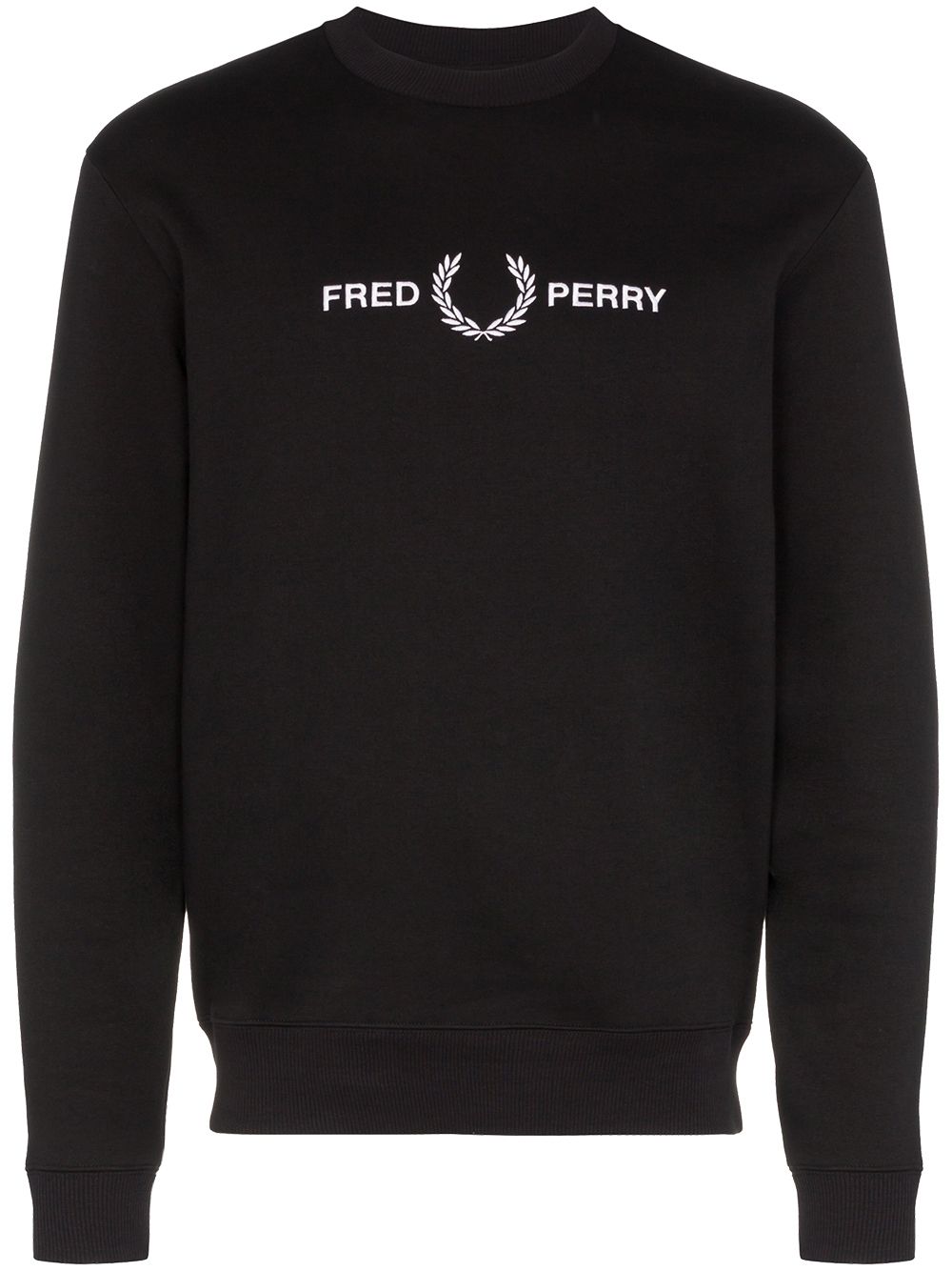 фото Fred Perry толстовка с вышитым логотипом