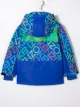 الصورة 2 من Kenzo Kids جاكيت تزلج بغطاء رأس وطبعة شعار الماركة