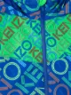 Kenzo Kids جاكيت تزلج بغطاء رأس وطبعة شعار الماركة