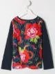 الصورة 2 من Kenzo Kids كنزة بشعار وتطريز زهور