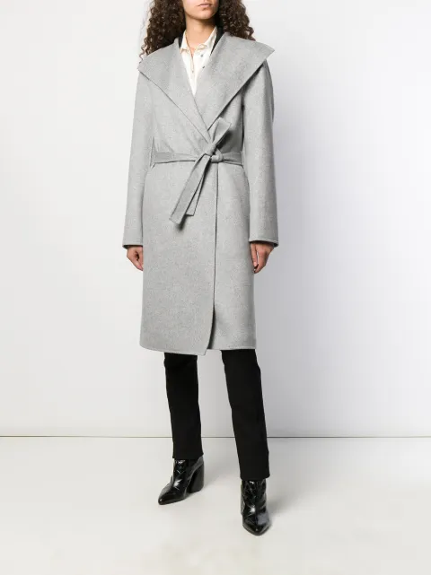 JOSEPH Lima tie-waist Coat - Farfetch