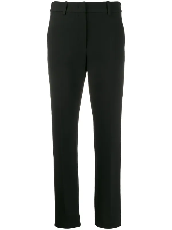 black armani trousers
