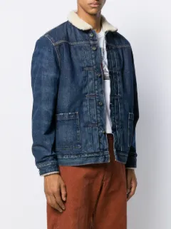 Levi's Fodrad Jeansjacka Farfetch Levi's Fodrad Jeansjacka Farfetch