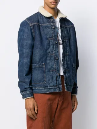 Levi's Fodrad Jeansjacka Farfetch Levi's Fodrad Jeansjacka Farfetch