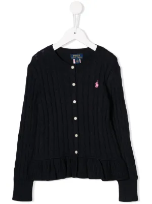 ralph lauren girls cardigan