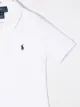 Ralph Lauren Kids قميص بولو بشعار مطرز