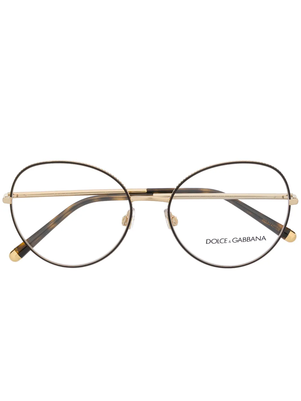 фото Dolce & gabbana eyewear очки в круглой оправе