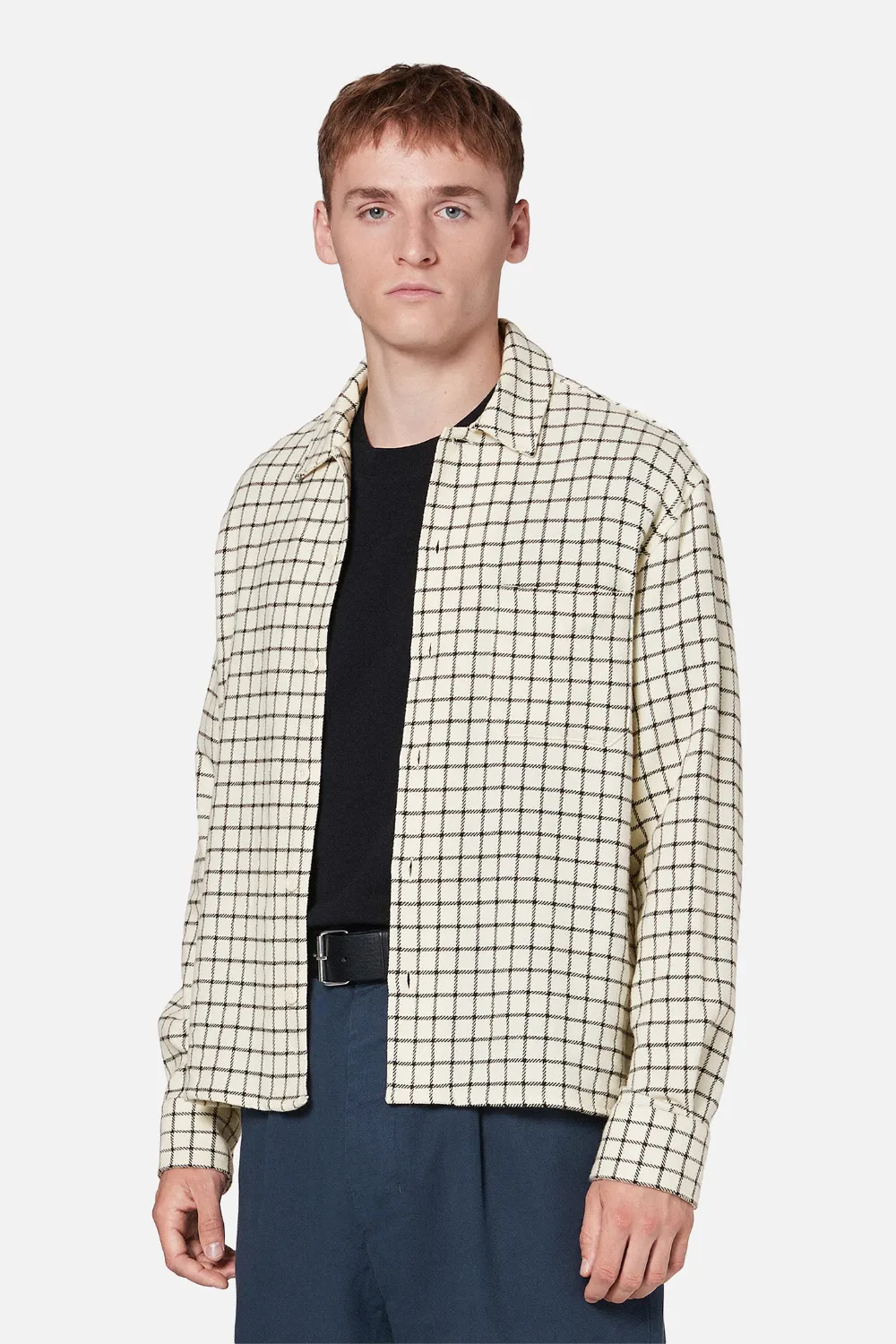 ami camp collar overshirt