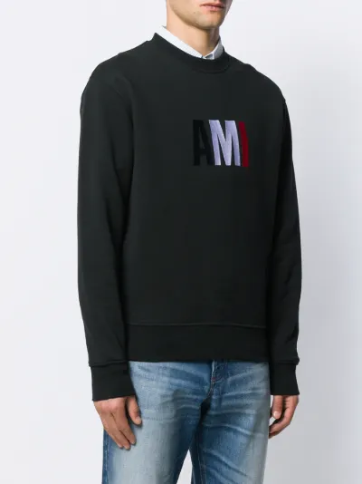 Big Ami Embroidered Sweatshirt | AMI 