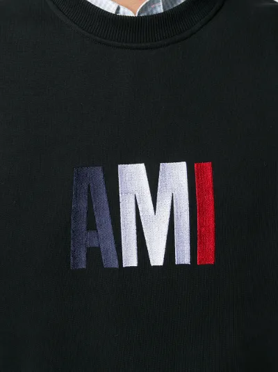 Big Ami Embroidered Sweatshirt | AMI 