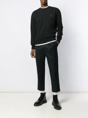 ami sweatshirt black