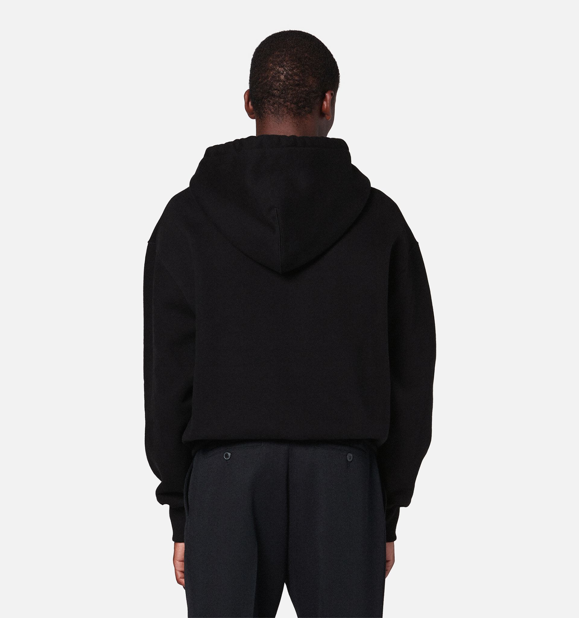 ami paris black hoodie