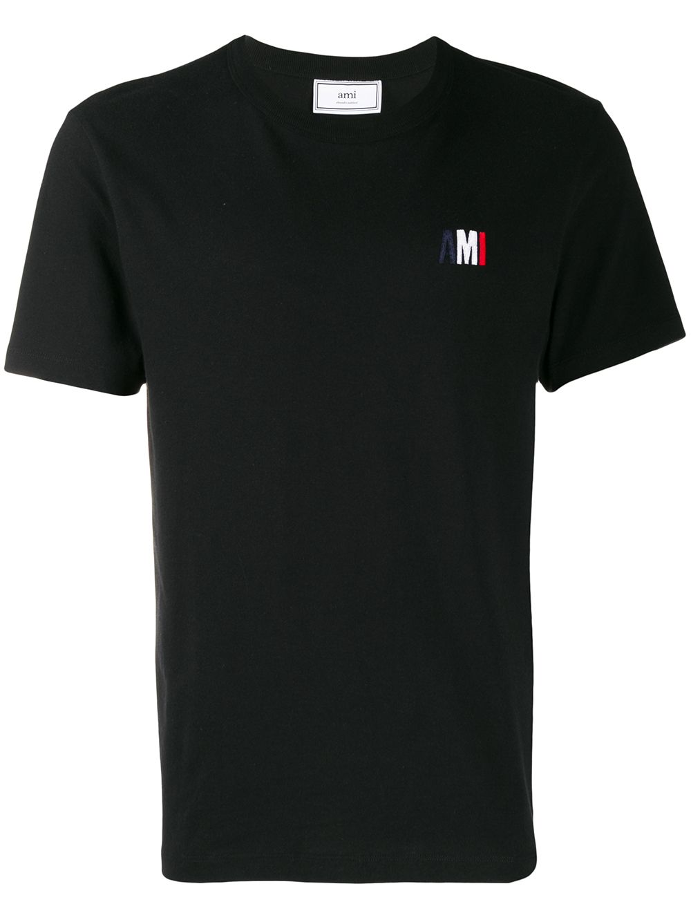 AMI ALEXANDRE MATTIUSSI AMI EMBROIDERED T-SHIRT