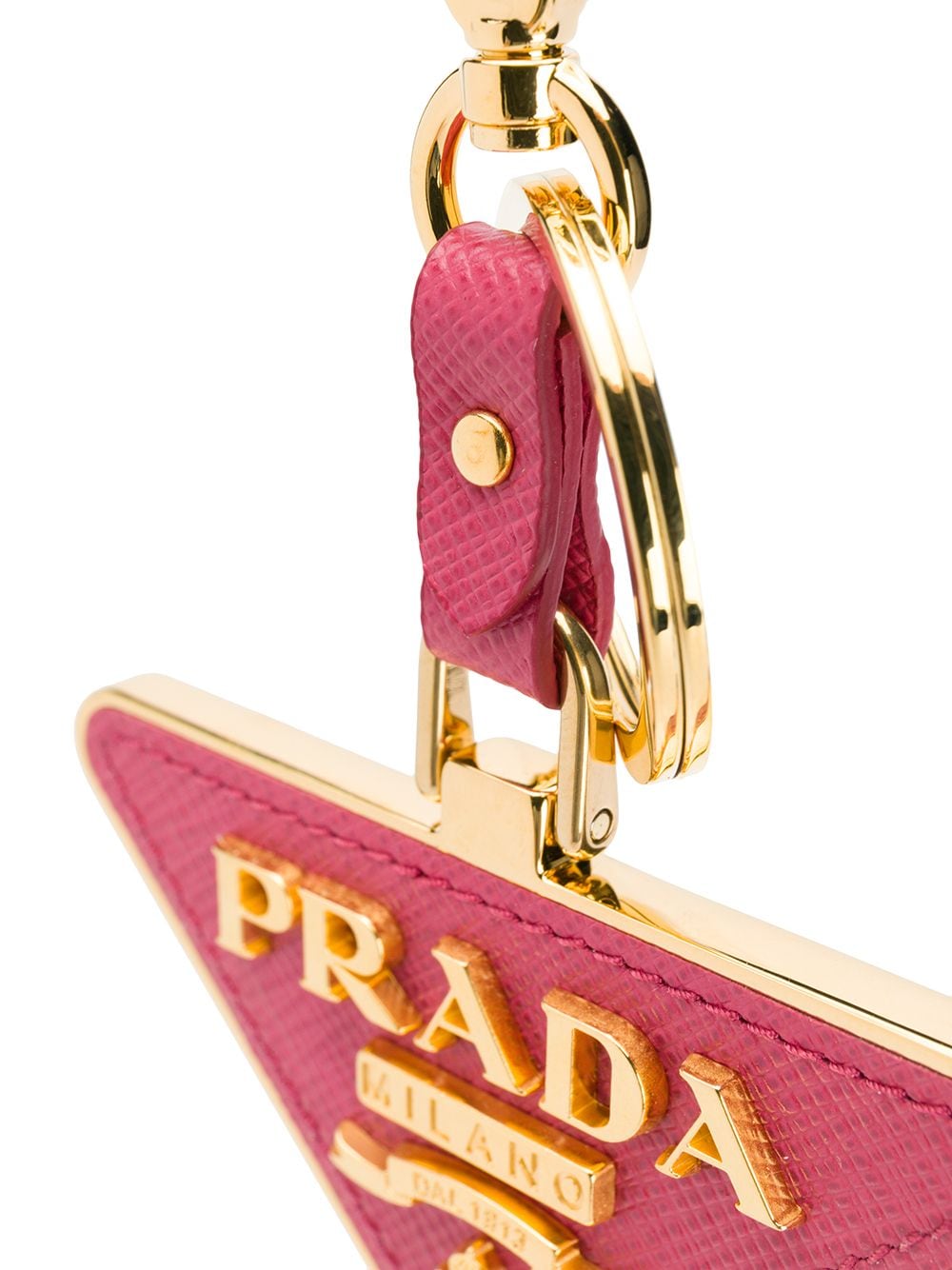фото Prada брелок для ключей с логотипом