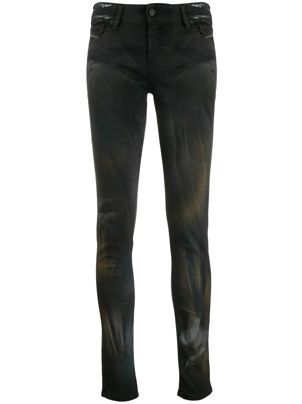 Diesel Skinny-Jeans - Schwarz