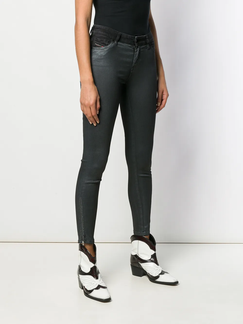 Diesel Skinny jeans Zwart