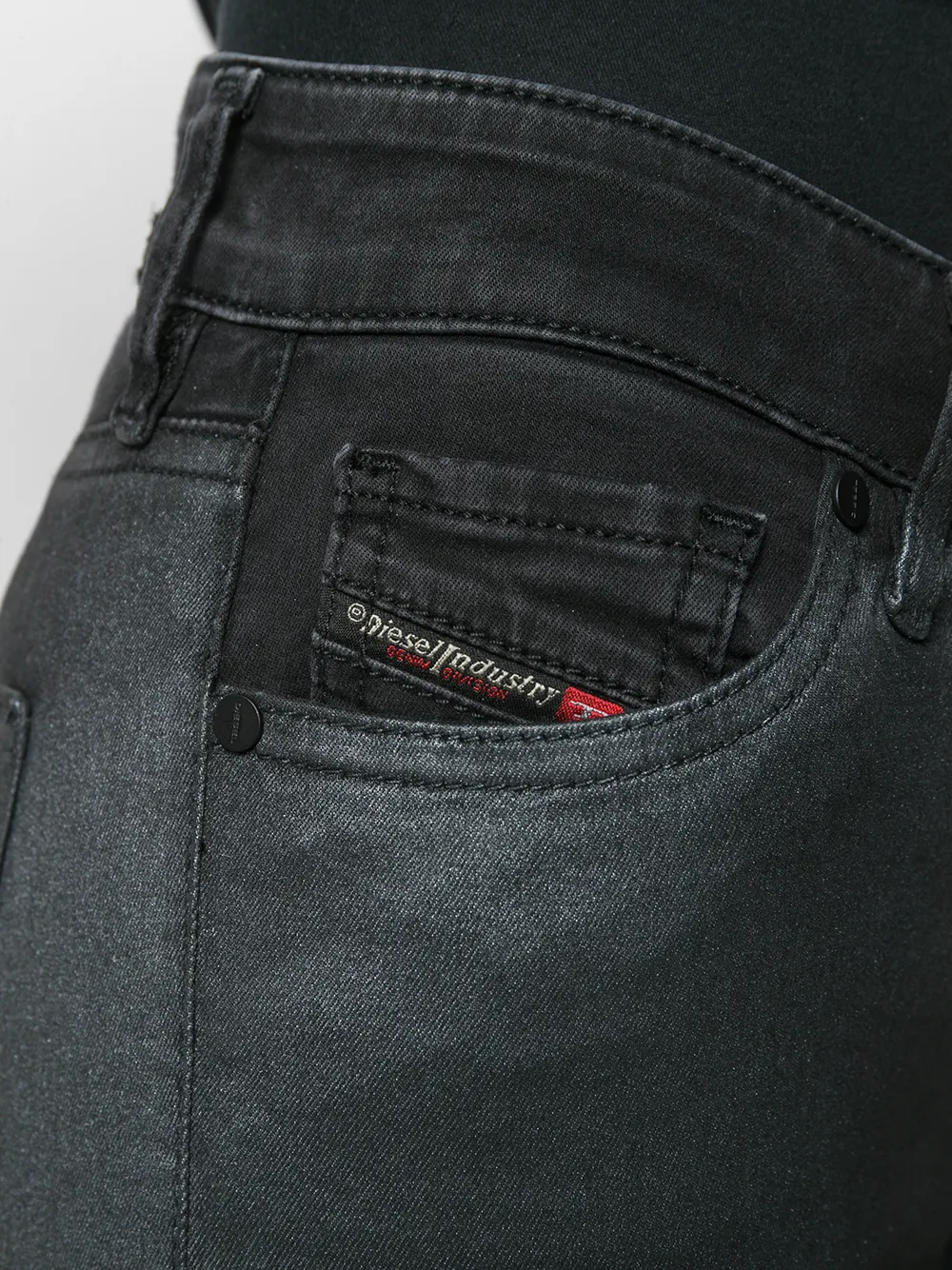 Diesel Skinny jeans Zwart
