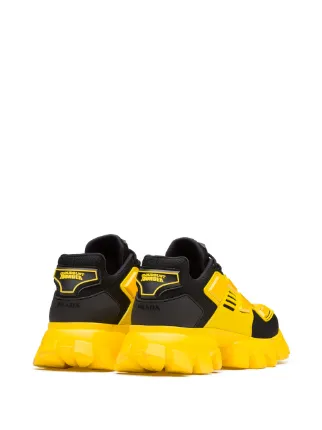 prada yellow sneakers