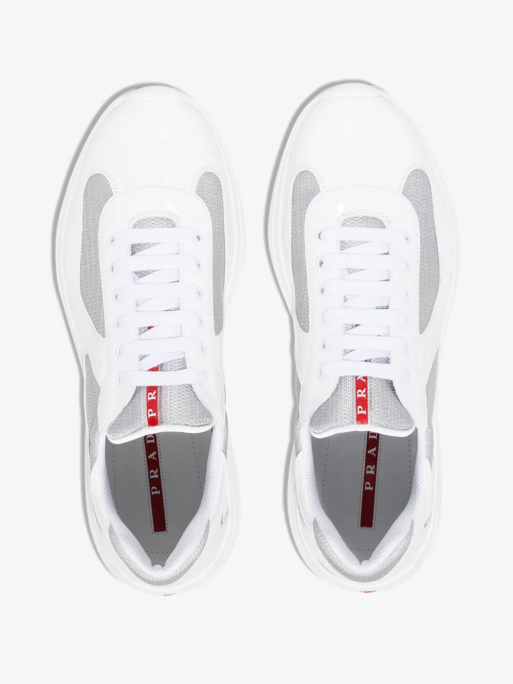 PRADA PRADA TECHNICAL FABRIC SNEAKERS,4E3400ASZ14241785