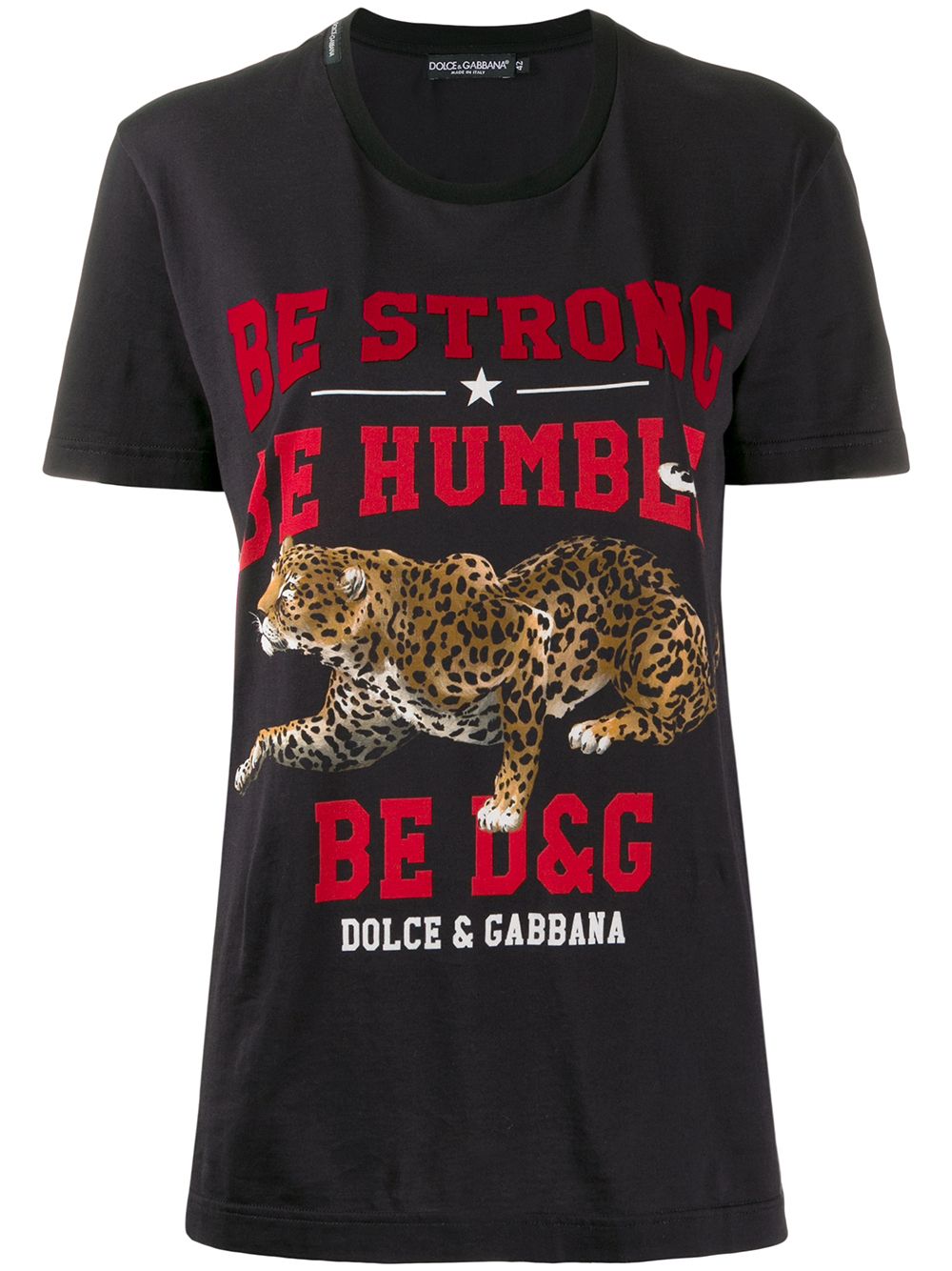 фото Dolce & gabbana футболка be strong be humble