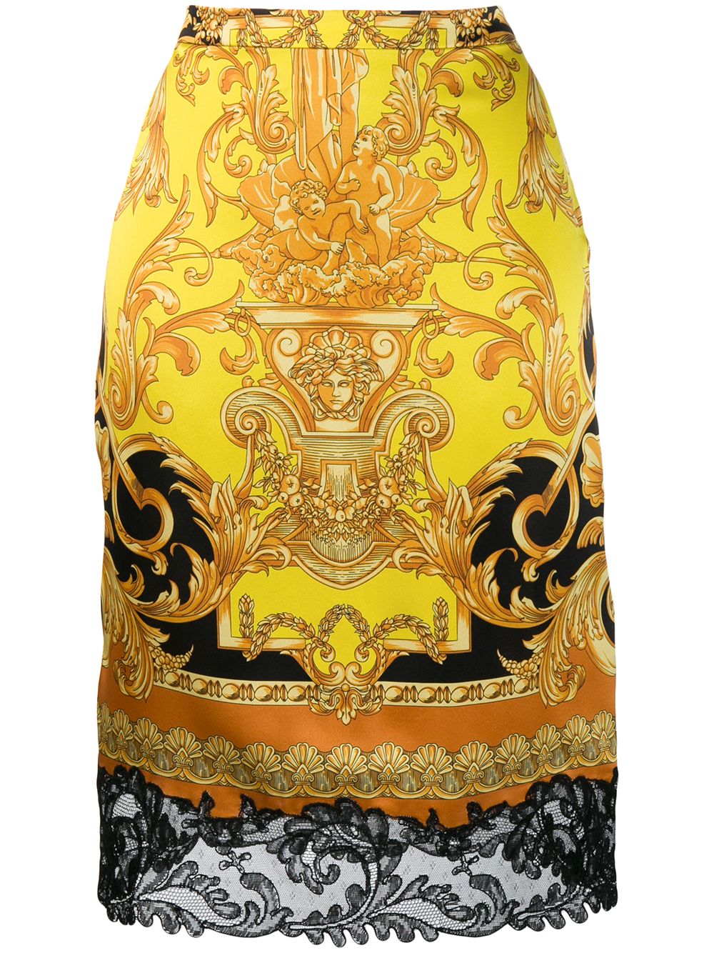 фото Versace юбка с принтом Baroque