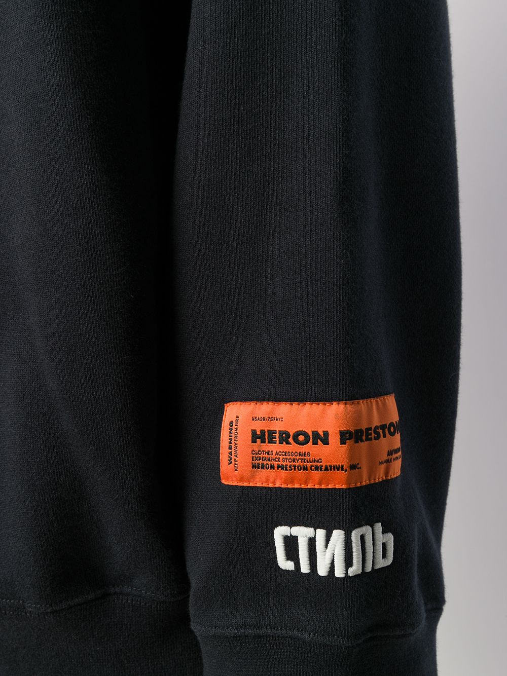 фото Heron preston толстовка с логотипом