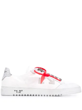 off white low shoes