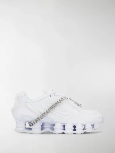 cdg shox white