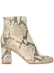 الصورة 1 من RED Valentino بوت بتأثير جلد الثعبان