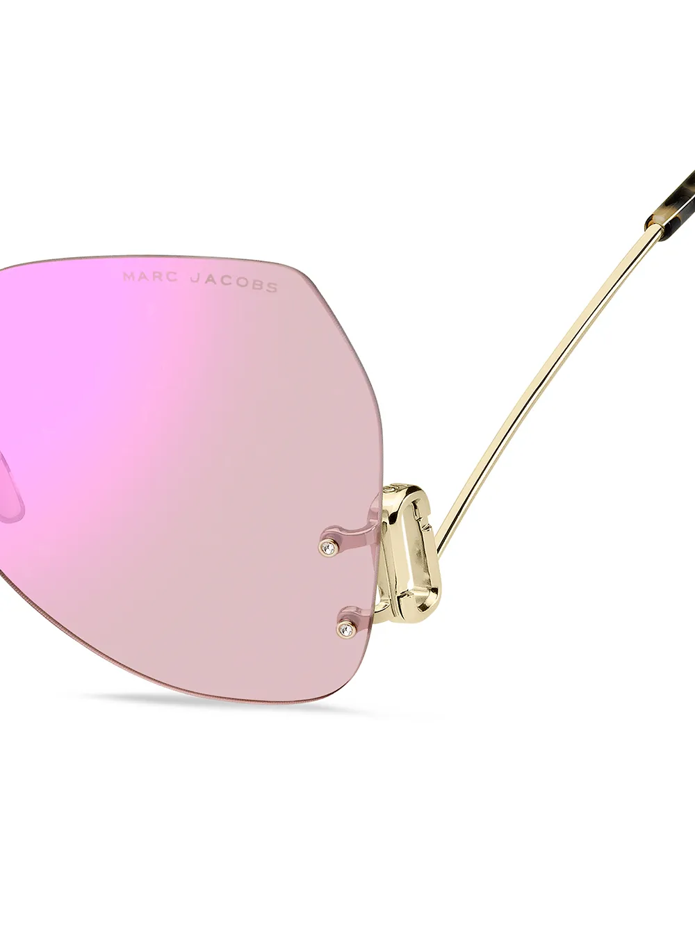 фото Marc Jacobs Eyewear зеркальные солнцезащитные очки