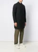 Herno single-breasted parka coat