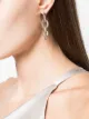 Image 2 of John Hardy Classic Chain Knife Edge Interlink Long drop earrings