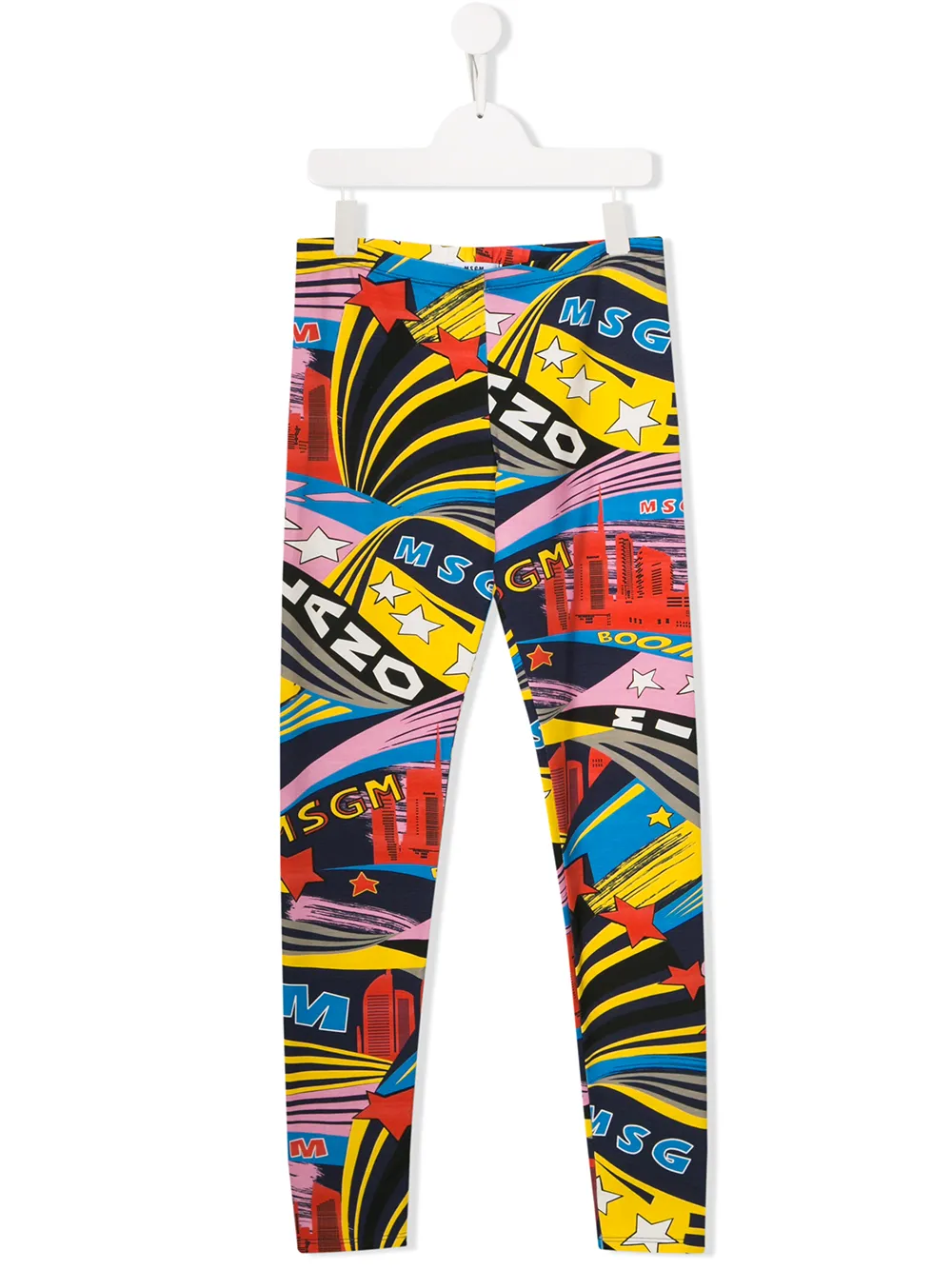 Msgm Kids легинсы с принтом Msgm Kids легинсы с принтом
