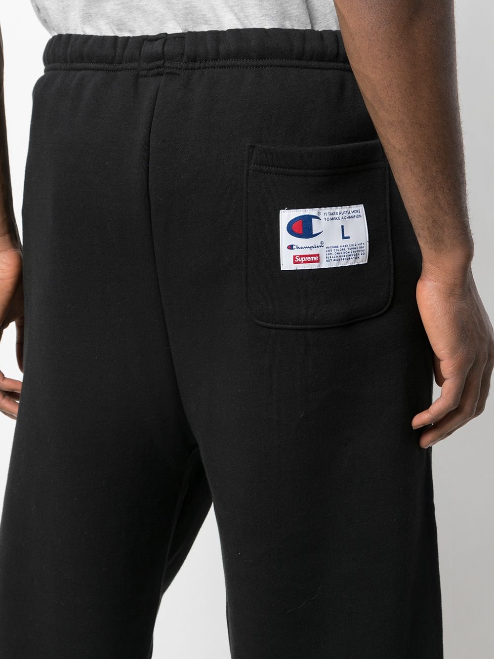 фото Supreme спортивные брюки с логотипом