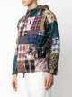 Supreme patchwork anorak jacket