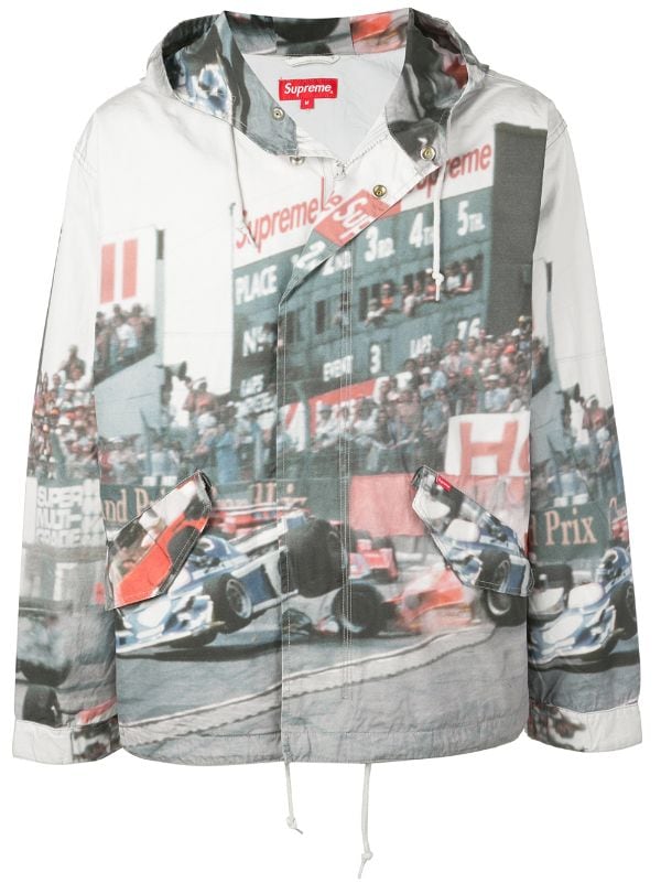 supreme racing jacket