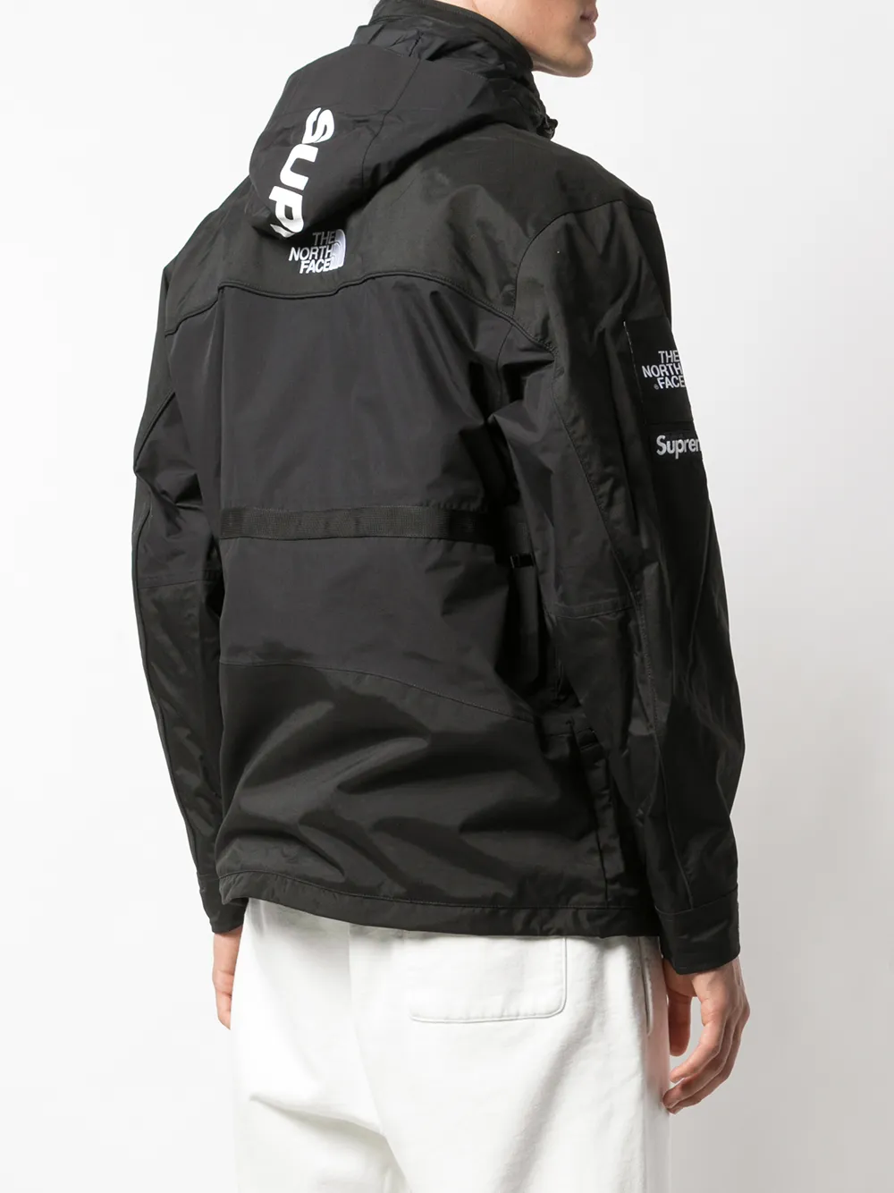 Supreme the north face steep tech deals hooded jacket white