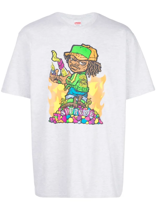 supreme molotov kid tee black
