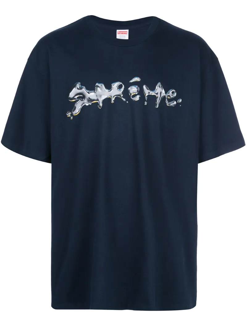 Click to view more detailed imagery on our partner's website Supreme Liquid T-shirt In Blue